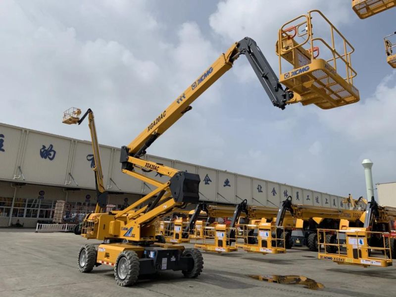 XCMG Official Manufacturer 20m Articulated Boom Lift Xga20AC China New Electric Self-Propelled Mobile Aerial Work Platform for Sale