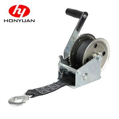 1000lbs Steel Cable Manual Hand Winches Manual Boat Trailer Winch