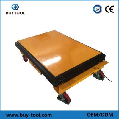 Scissor Lift Platform with Organ Bellow Hydraulic Scissor Lift with Protective Cover