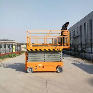 18m Lifting Height Full Electric Mobile Platform Scissor Lift for Aerial Working