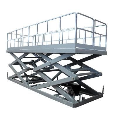 CE Certificated Industrial Residential Mini Movable Trolley Scissor Lift Manual