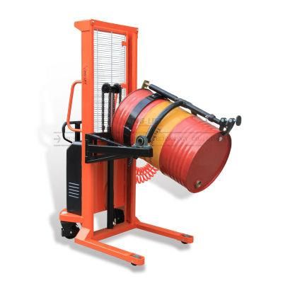 Industrial Equipment Pneumatic Lifting and Rotating Drum Rotator with Loading Capacity 300kg for Warehouse