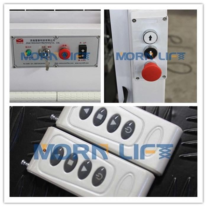 2m Outside Vertical Wheelchair Lift for Disabled