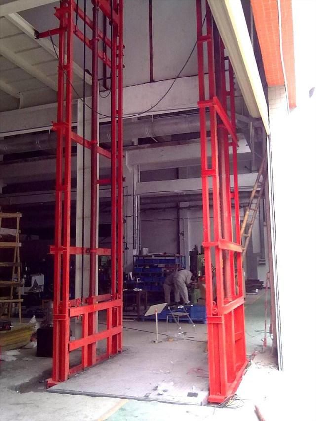 Hydraulic Vertical Goods Rising Platform with CE