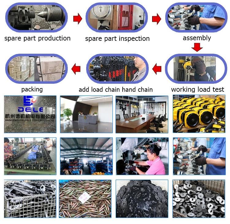 Manual Chain Hoist Lifting Equipment Chain Block Htg-3t