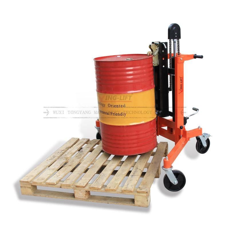 Eagle-Grip Structure Hydraulic Drum Stacker of Drum Handling Equipment Manufacture From China