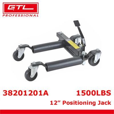 12&quot; Roller Length Hydraulic Vehicle Positioning Jack Car/Auto/Truck Dolly Transmission Jack with 4&quot; Nylon Wheels (38201201A)