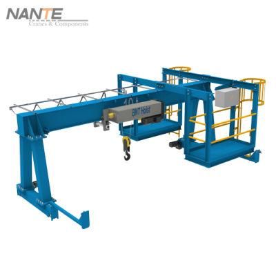 Workshop Single Box Girder Gantry Cranes with Low Noise