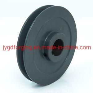 Forging S355 Steel Groove Pulley Wheel/Steel Groove Wheel