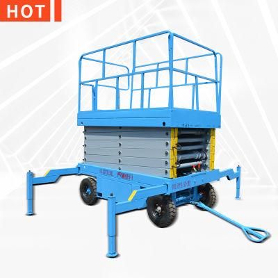 Cy1.5-10 Scissors Lifting Table 10 Meters Hydraulic Scissors Lift Table 1500kg Lift Table