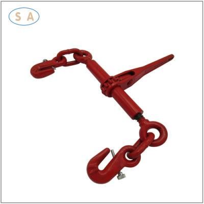 Rigging Hardware/Drop Forged Ratchet Type Load Binder with Double Hooks