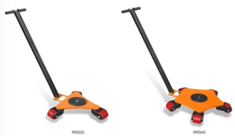 Loading Capacity 500kg Transport Roller Trolley Rotation Machinery Skate