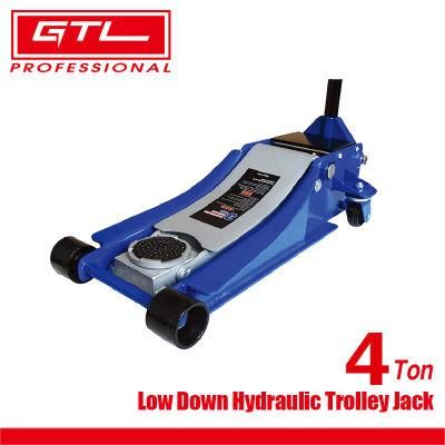 4Ton Lown Down Hydraulic Jack Trolley Jack Floor Jack Workshop Garage Hydraulic Vehicle Tonne Low Jack with Dual Pump (38400940)