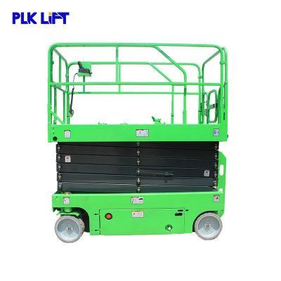 8m Self Propelled Scissor Lift with Hydraulic Turning Wheel