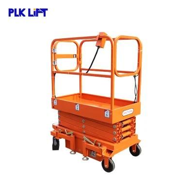 200kg Mini Semi Electric Mobile Scissor Lift