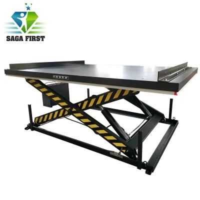 Sizzor Lift and Carry Push Around Scissor Lift High Lift Jack 1m-5m Height