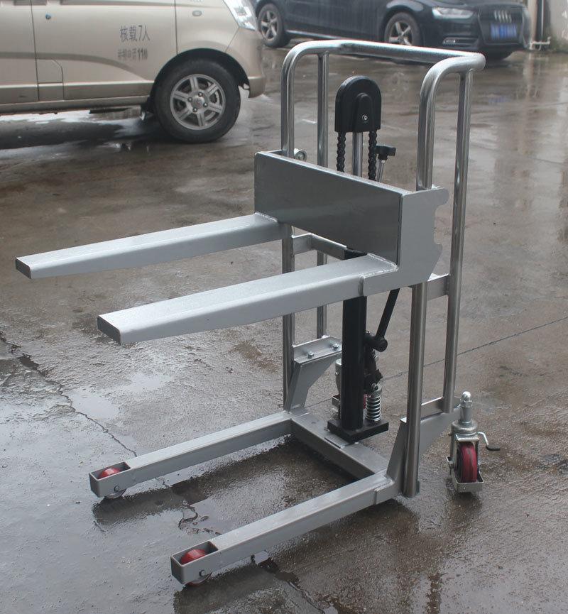 Hand Fork Type Stacker with Plaform Option