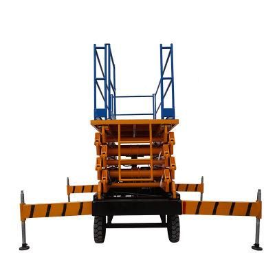 300kg Battery Operationsmall Folding Platform Scissor Lift Electric