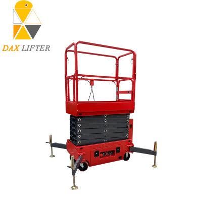 High-Quality Portable Semi-Electric Mini Scissor Platform with CE