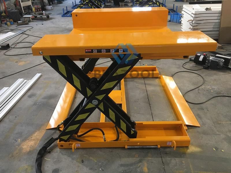Hx Series 1.5 Ton Low Profile 35mm Hydraulic Scissor Table Lifter