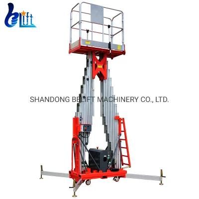 14m Aluminum Alloy Lift Hydraulic Aluminium Work Platform