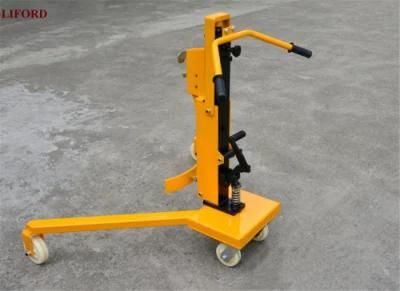 China Factory 350kg Hydraulic Portable Drum Handler, Drum Truck Dt350c