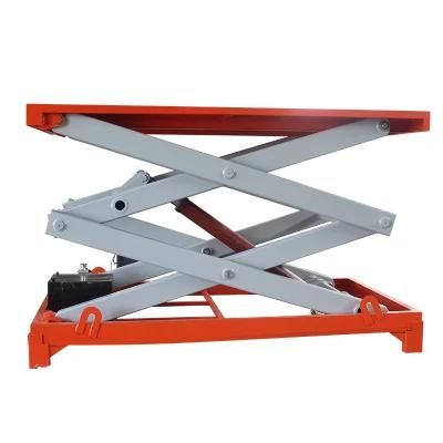 3t 5t 10t Electric Scissor Lift Platform Cargo Table Lift