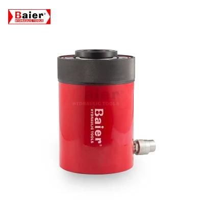 100t Hollow Single Acting Hydraulic Hollow Cylinder Jack with Spring Return Rch