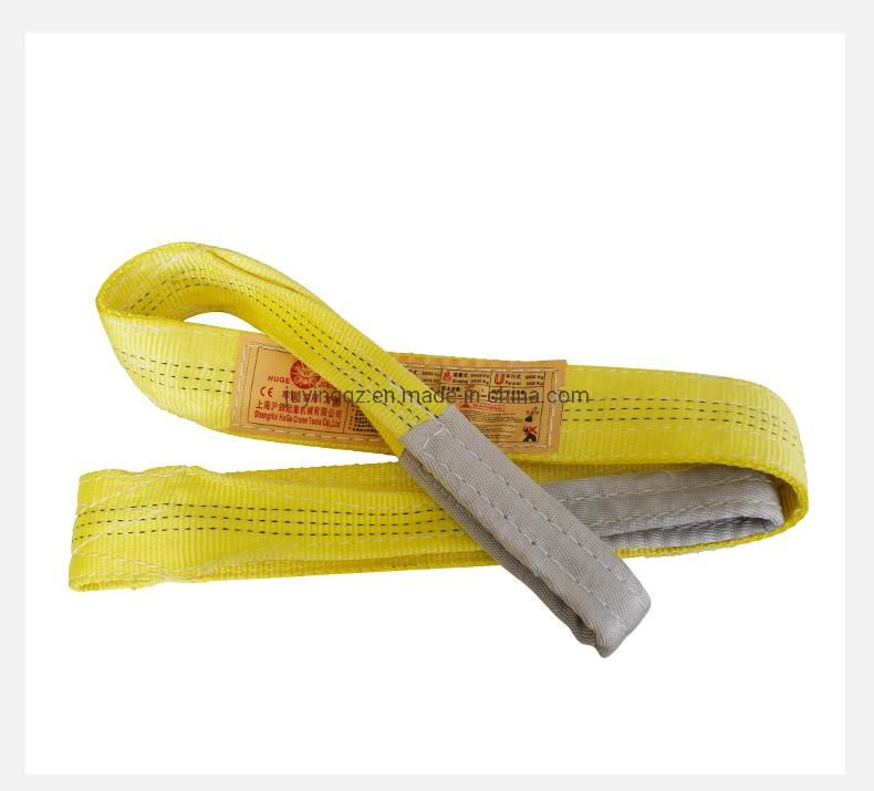 Eb Type En1491 European Standard 100% Polyester Eye to Eye 3ton 5ton 6ton 8ton 10ton Flat Webbing Sling Lifting Belt Lifting Straps Lifting Sling