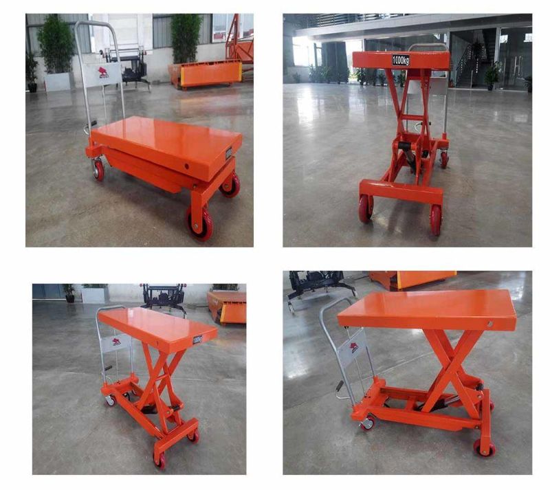 1ton Hydraulic Lift Table Truck