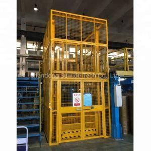 300kg 500kg 800kg 1000kg Hydraulic Cargo Lift Platform Electric Warehouse Outdoor Mezzanine Freight Elevator for Goods