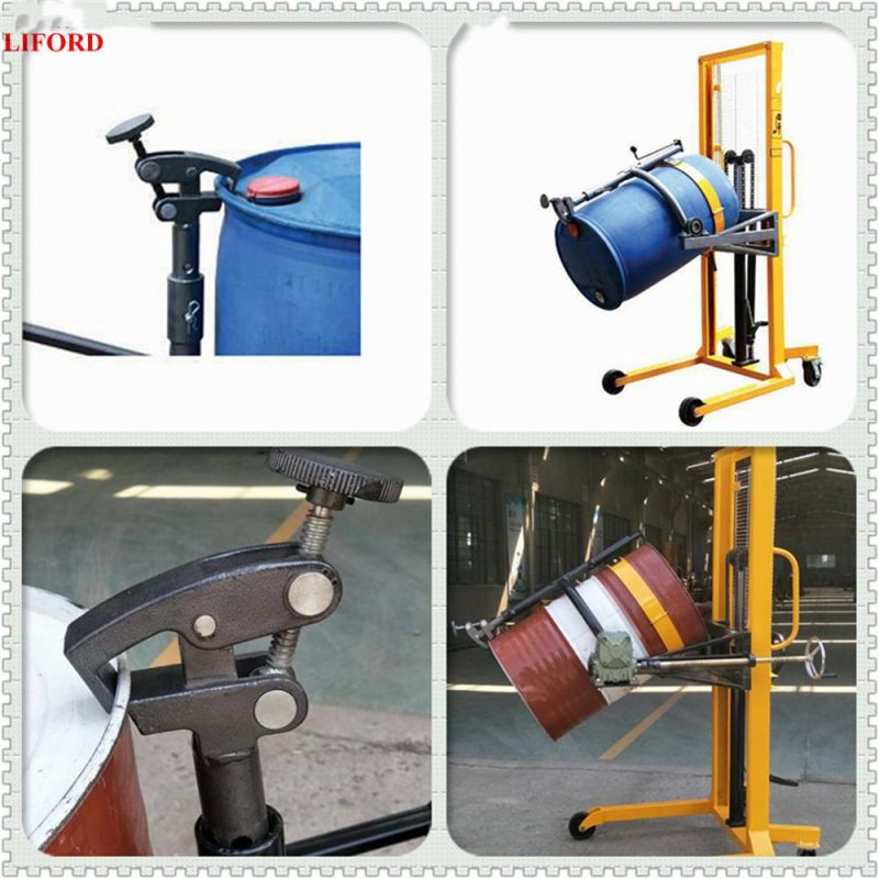 Factory Price Da450 Hydraulic Drum Stacker & Rotator with 450kg Capacity