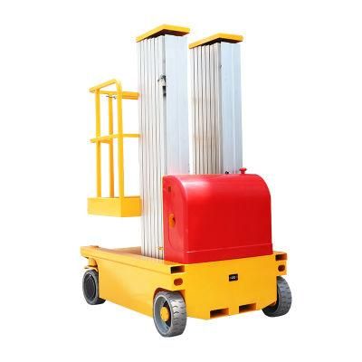 Hot Sale Single Mast Aluminum Alloy Aerial Working Lift Platform Lift Table