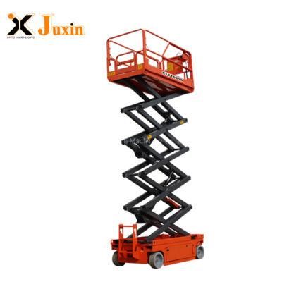 4m 6m Full Electric Self-Propelled Mini Mobile Scissor Lift for Building