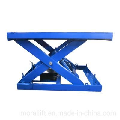 Stationary scissor dock lift with CE