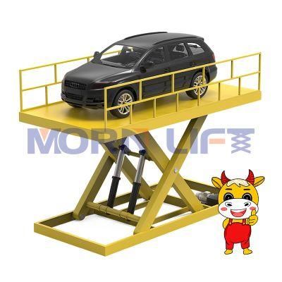 Stationary Hydraulic Car Lift Scissor Used