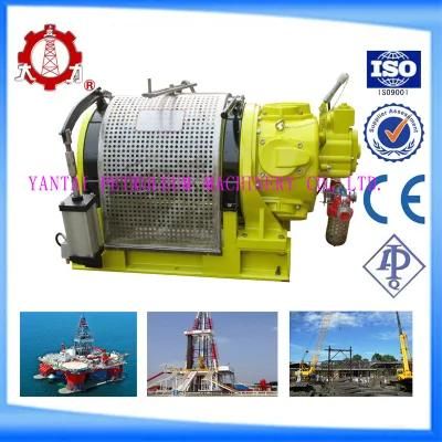 Jqh100*12 10tons Tractor Winch Used for Drilling Platform Marines Mining Engineering to Pull Heavy Cargo