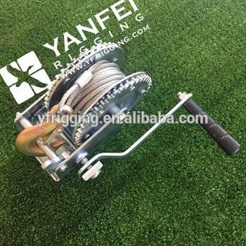 1000lbs Wire Rope Hand Winch