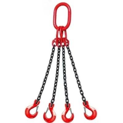 Hardware Rigging 4 Legs Alloy Steel Chain Sling Lifting