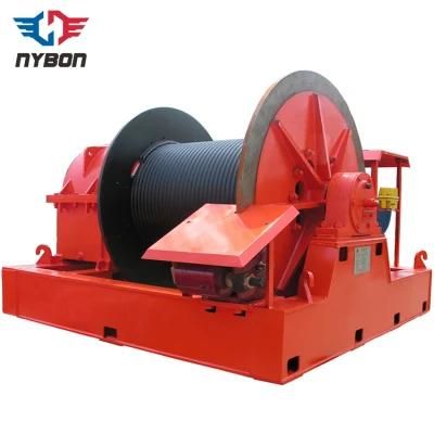Customized Jm Model Slow Speed Electric Winch 10 Ton with 200m Wire Rope