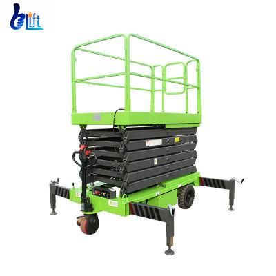 Jlg Scissor Lift Electirc Man Lift 12m Single Person Lift with 500kg Load Capacity