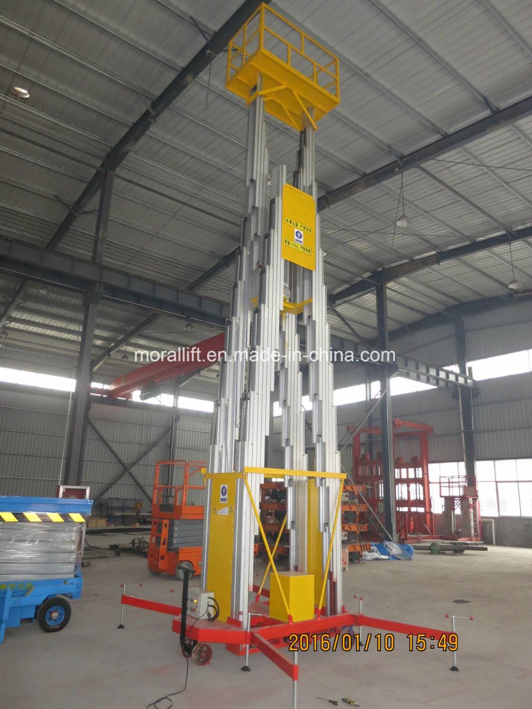 Vertical Lifting Aerial Maintenance Man Lift