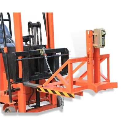 China Manufacturer Load Capacity 360kg Forklift Mounted Drum Grabs Single Eagie-Grip