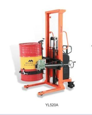 Lifting Height 1500mm Battery and Electric Operated Drum Lifter Cum Tilter