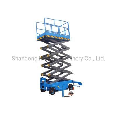 Aerial Work Platform Electric Manual Mobile Scissor Lift for Sale