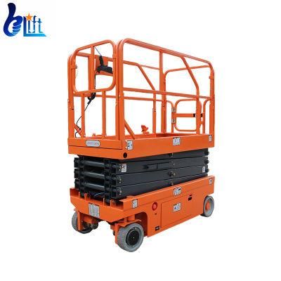 V 6m 8m High End Hydraulic Lift Machine Electric Self Propelled Scissor Lift