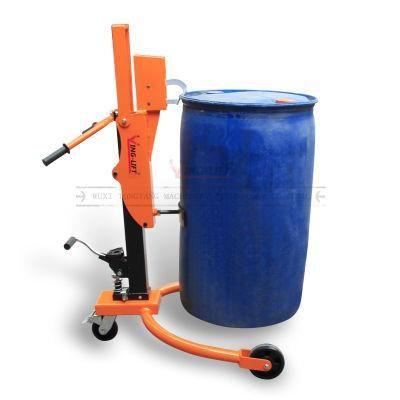 Factory Production and Exporting 350kgportable Hydraulic Hand Drum Truck