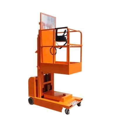 300kg Hydraulic Warehouse Industrial Order Picker Forklift with CE