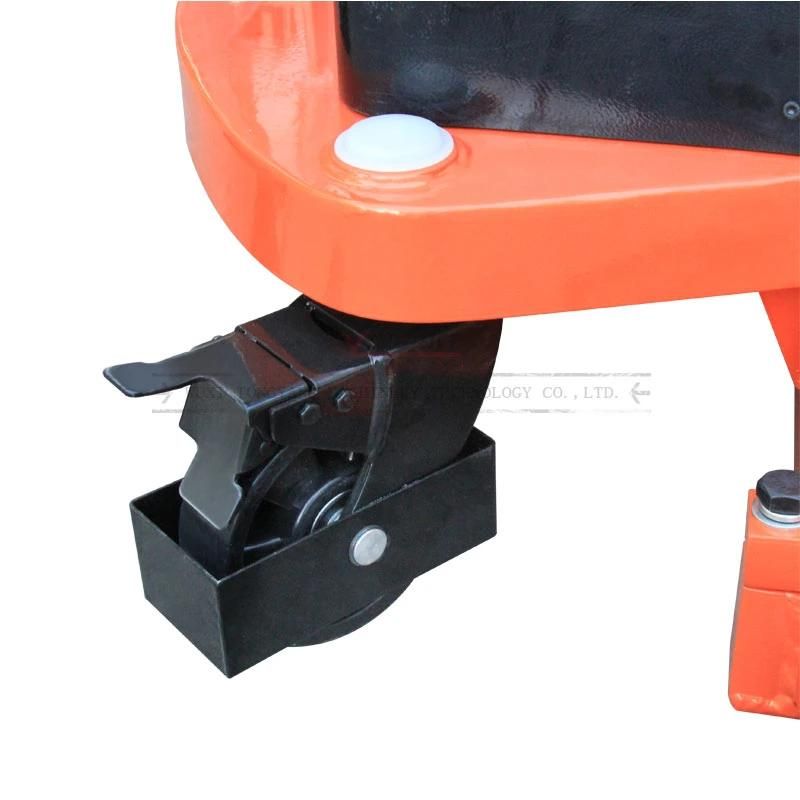 1.6m Automatic Adjustable Wide Width Fork Hydraulic Semi Electric Pallet Stacker
