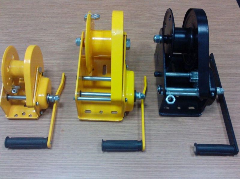 Manual Hand Winch 1200lb Auto Brake